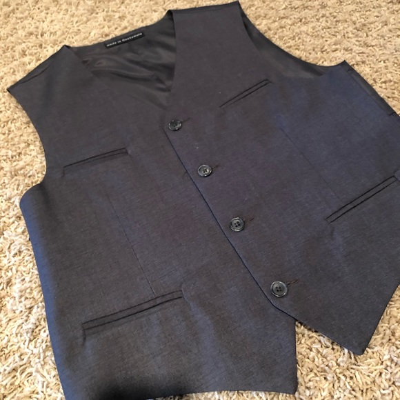 Calvin Klein | Jackets & Coats | Boys Dark Gray Calvin Klein Vest ...